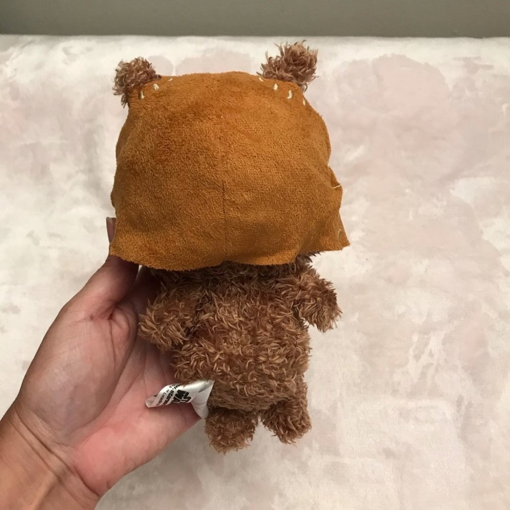 Collectors Star Wars Wicket The Ewok w/ hood Stuffed Plush Star Wars Rare - Picture 10 of 13